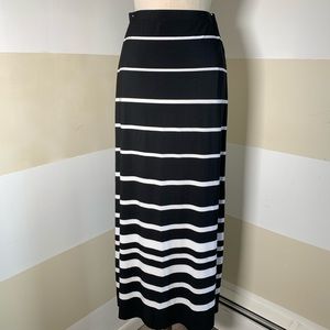 White House Black Market Striped Skirt